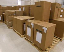 Customs Brokerage Boxes On Pallets